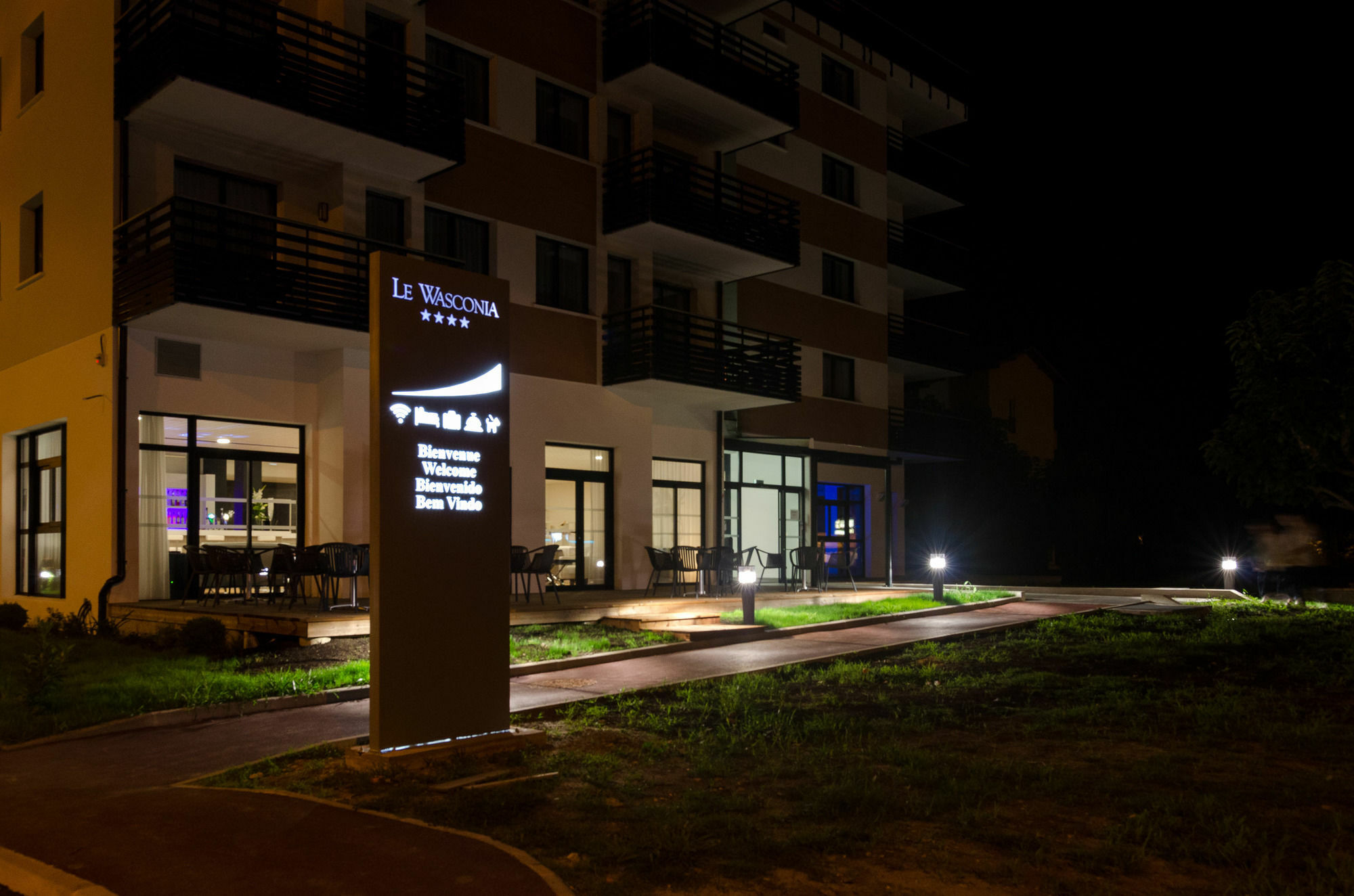 Le Wasconia Appart'Hotel ダクス エクステリア 写真