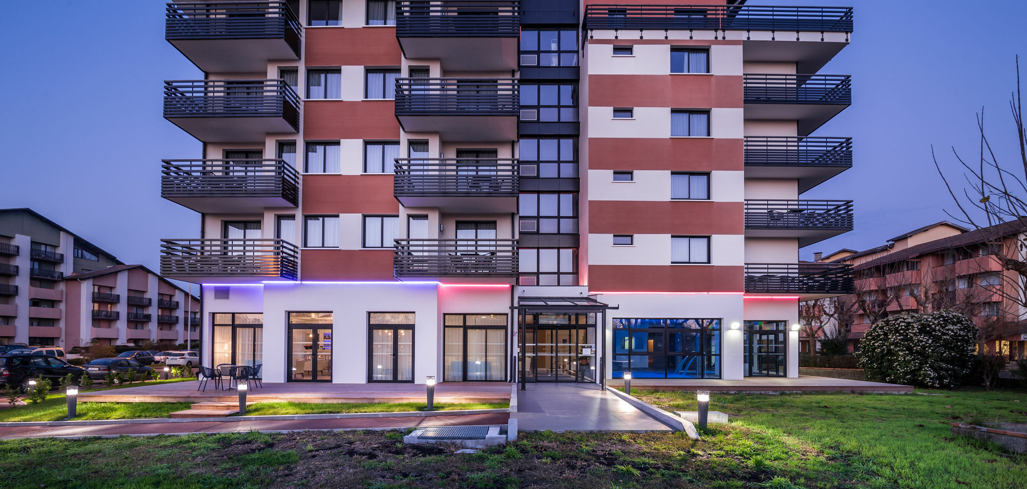 Le Wasconia Appart'Hotel ダクス エクステリア 写真
